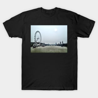 View from Embankment Bridge, London T-Shirt